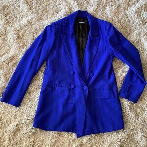 Royal Blue Oversized Blazer
